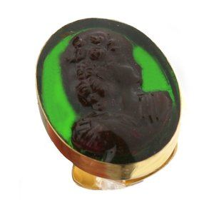 SUGAR GAY ISBER JEWELRY RING Cameo Resin Profile